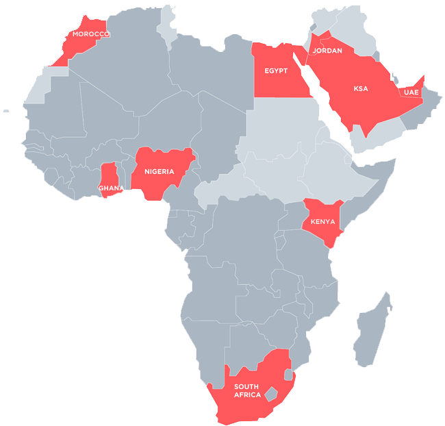 Our Regional Presence | Connecting Communities - Network International